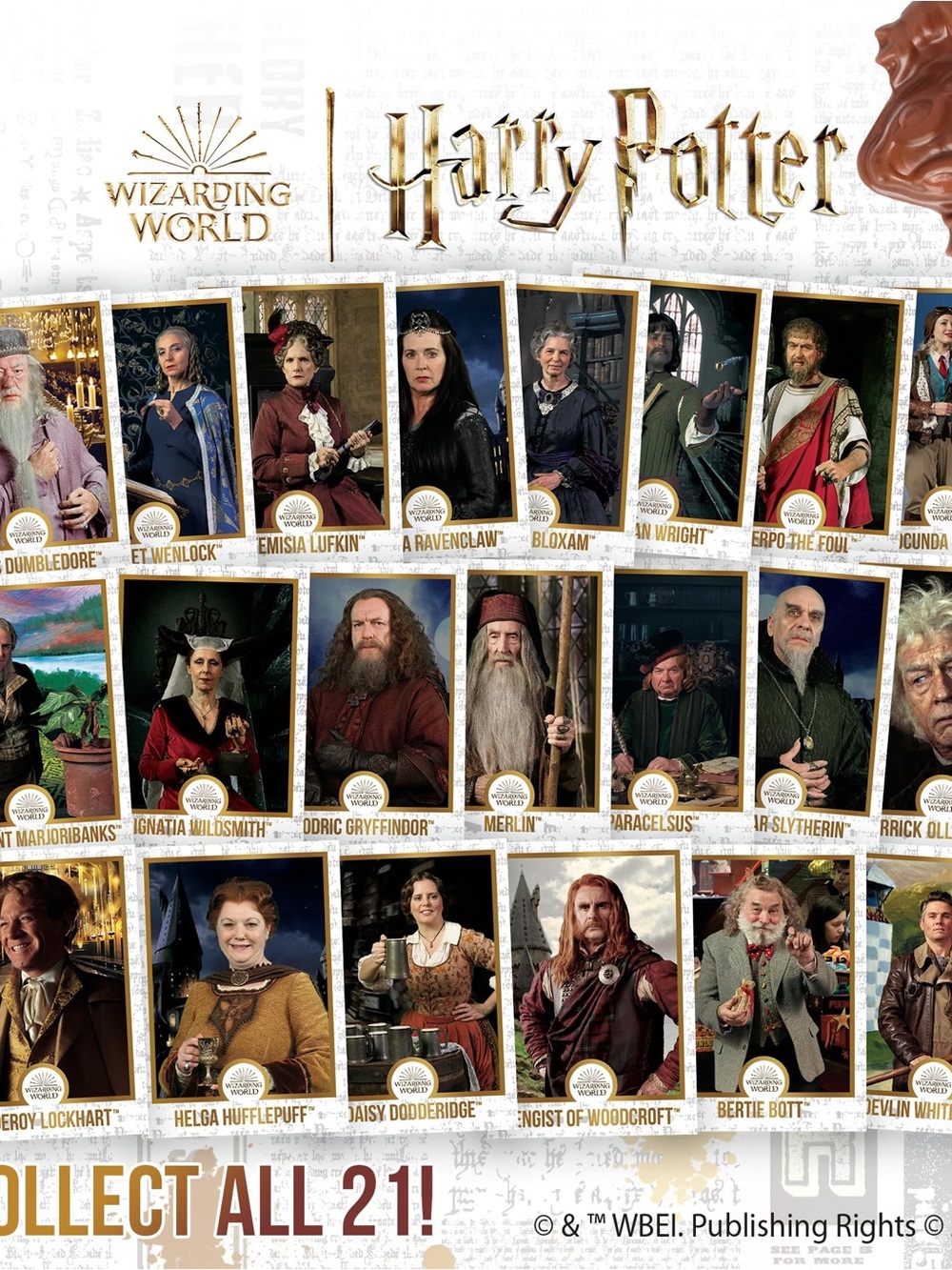 Harry Potter chocolate frog cards - Picture 2 of 2